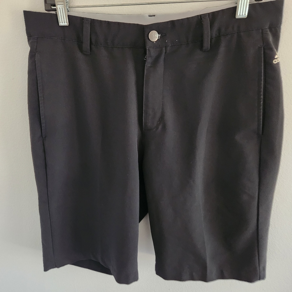 Adidas Golf Climalite 3 Stripe Shorts ULTIMATE 365 STRETCH Black EC4317 Men's 33